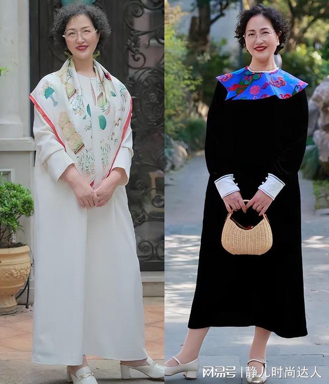 越看越有气质的五六十岁女人穿衣都有这些特点没有大妈感(图2)