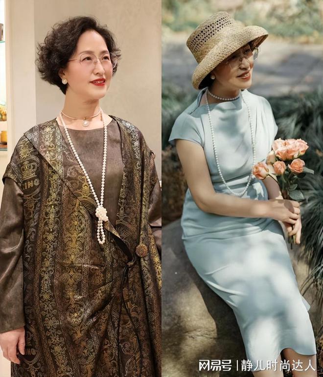 越看越有气质的五六十岁女人穿衣都有这些特点没有大妈感(图5)