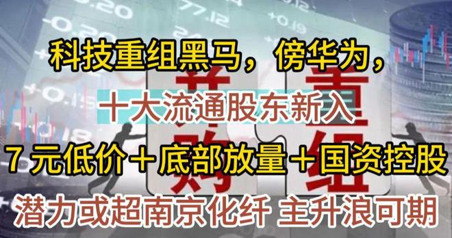 科技重组黑马7元低价底部放量国资控股技术向好！(图1)