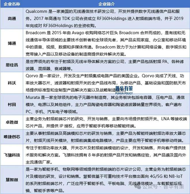 2025-2031年射频前端行业细分市场分析投资前景专项报告(图6)