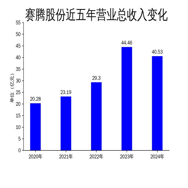 赛腾股份2024年财报：营收利润双降AI检测系统成亮点(图1)