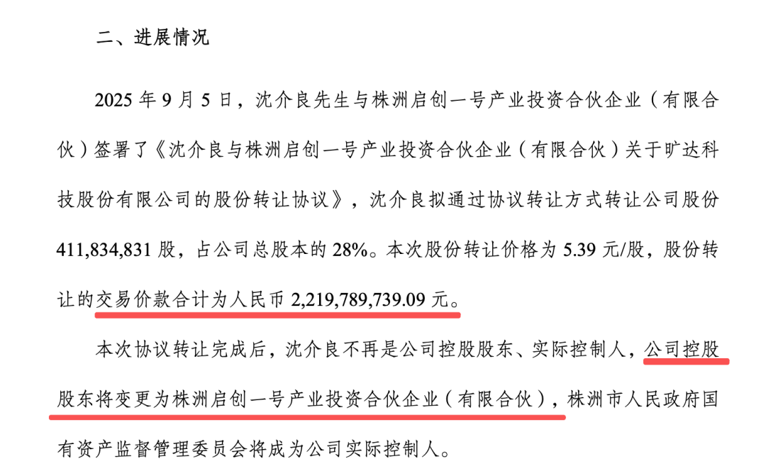 0025163005792295控股股东将变更！(图2)