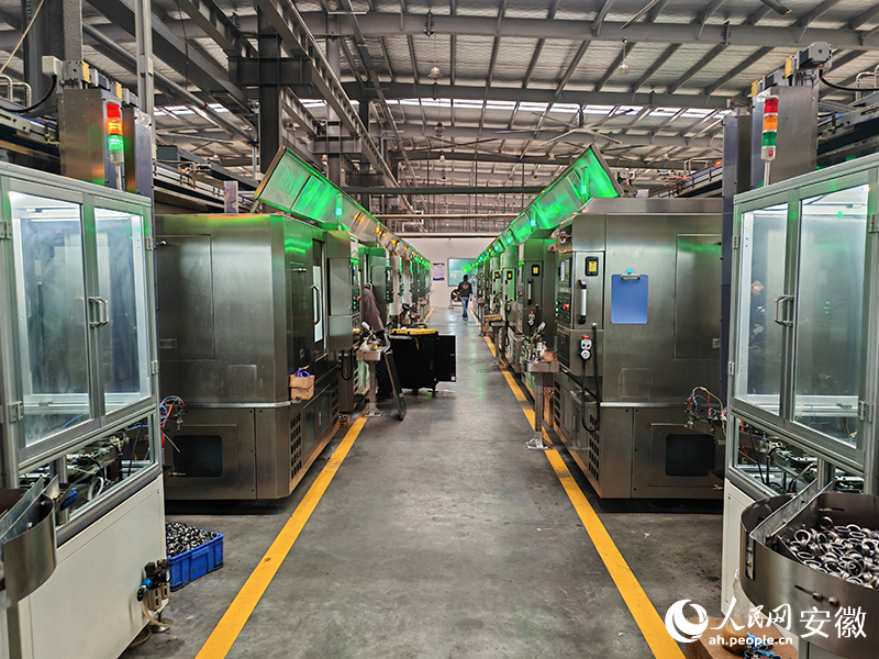 宿州灵璧：“小轴承”转动“大发展”