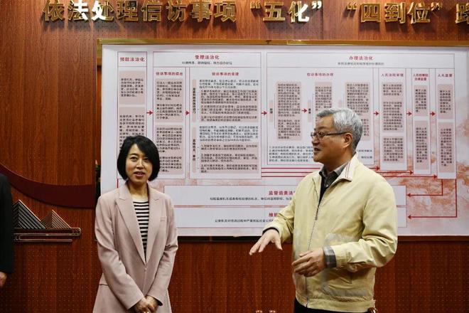 全国人大常委会办公厅信访局领导调研平潭法院涉诉信访工作(图2)